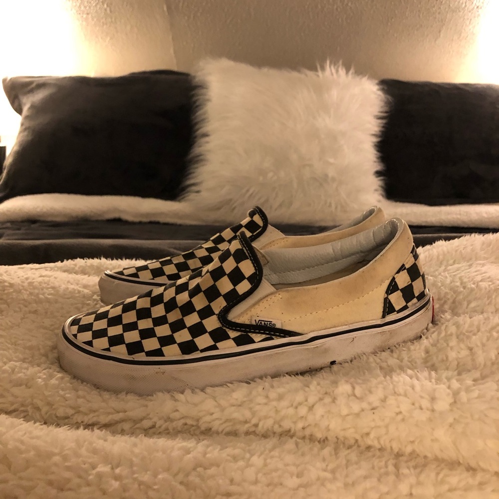 Checkered vans